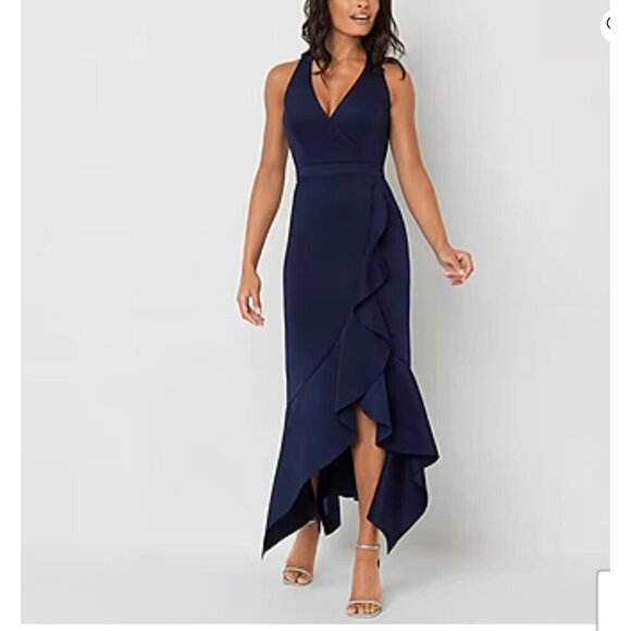 DJ Jaz Dresses & Skirts - DJ Jaz Women's Sleeveless High-Low Evening Gown size 12